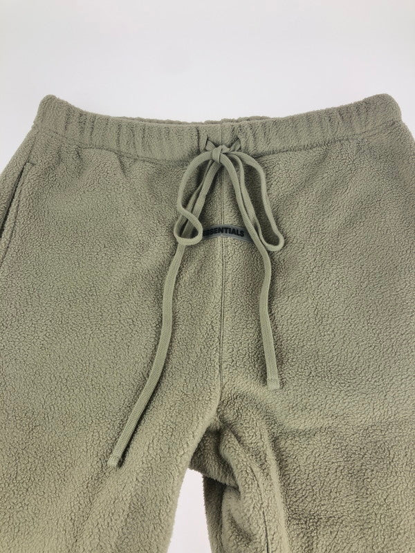 【中古品】【メンズ】  FOG ESSENTIALS エッセンシャルズ 21SS POLAR FLEECE PANTS EW21S-607467 ポーラー フリースパンツ ボア 153-240823-hi-9-tag サイズ：S カラー：オリーブ 万代Net店