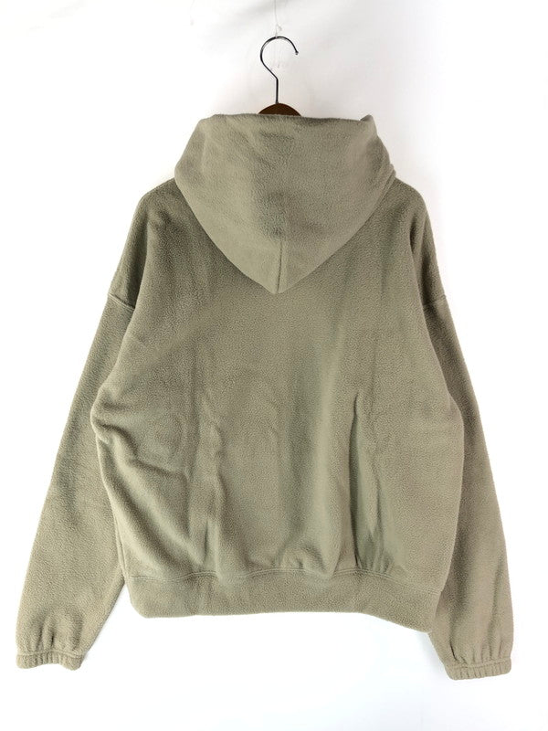 【中古美品】【メンズ】  FEAR OF GOD ESSENTIALS フィアーオブゴッド エッセンシャルズ 21SS POLAR FLEECE HOODE ポーラー フリース フーディー トップス 142-240820-mo-16-tag サイズ：S カラー：オリーブ 万代Net店