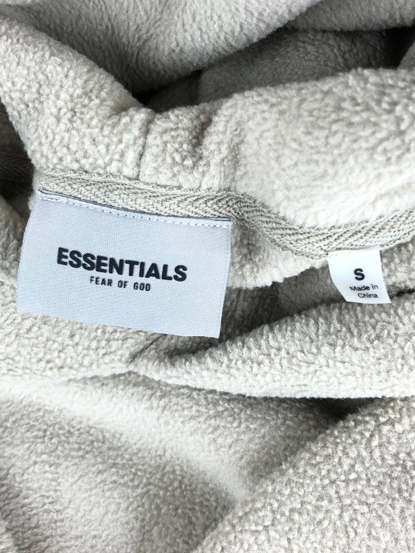 【中古美品】【メンズ】  FEAR OF GOD ESSENTIALS フィアーオブゴッド エッセンシャルズ 21SS POLAR FLEECE HOODE ポーラー フリース フーディー トップス 142-240820-mo-16-tag サイズ：S カラー：オリーブ 万代Net店