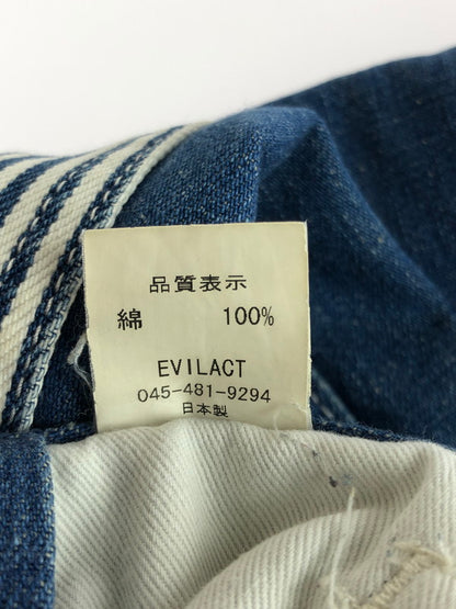 【中古品】【メンズ】 EVILACT イーヴルアクト EVILACT ペインターパンツ デニムパンツ ボトムス 153-240822-SS-7-tag サイズ：32 カラー：インディゴ 万代Net店