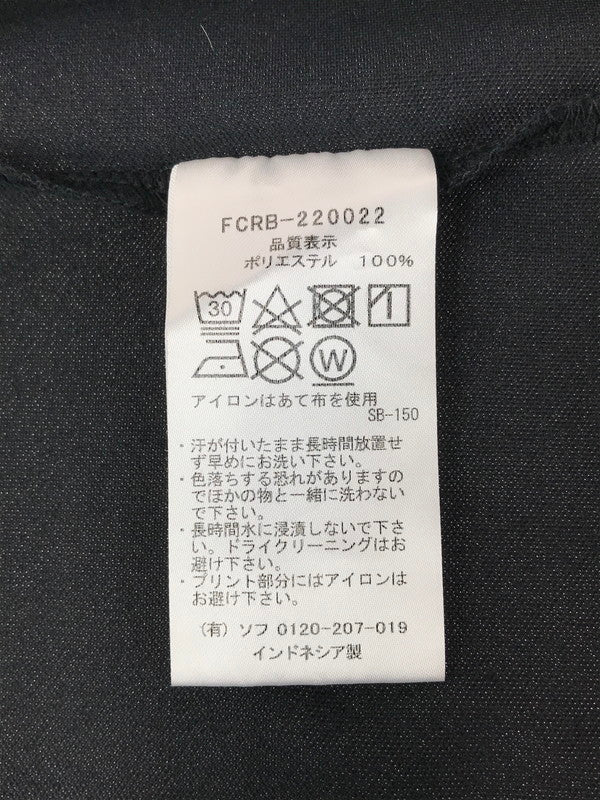 【中古品】【メンズ】 F.C.R.B. エフシーアールビー AUTHENTIC TRAINING TEE FCRB-220022 オーセンティック トレーニングTシャツ 半袖Tシャツ エフシーレアルブリストル 142-240825-hi-4-tag サイズ：M カラー：ブラック 万代Net店