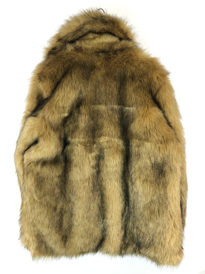 【中古美品】【レディース】  JAYLEY ジェイリー FAUX FUR NATURAL LOOKING COAT MIDI LENGTH FMACT96A-09 フェイクファー ナチュラルコート アウター ミディアム丈 169-240827-mo-7-tag サイズ：one カラー：ブラウン 万代Net店