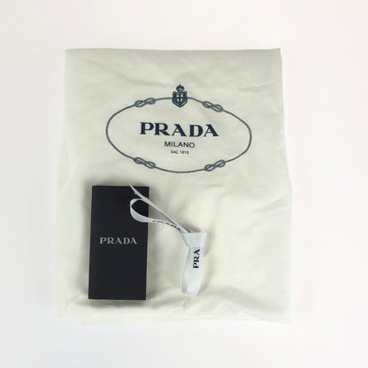 【中古美品】【レディース】 PRADA プラダ RE-NYLON BUCKET HAT 1HC137 2DMI リサイクルナイロンバケットハット トレイアングルロゴ 帽子 183-240821-hi-7-tag サイズ：M カラー：ブラック 万代Net店