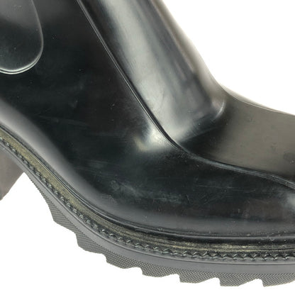 【中古品】【レディース】 Chloe クロエ BETTY RAINBOOTS CHC19W239G800137W ベティ レインブーツ ロングブーツ 183-240821-hi-9-tag サイズ：37W 24cm カラー：ブラック 万代Net店