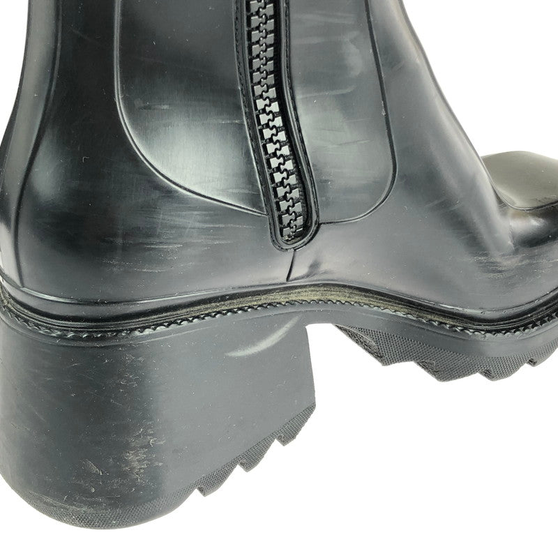 【中古品】【レディース】 Chloe クロエ BETTY RAINBOOTS CHC19W239G800137W ベティ レインブーツ ロングブーツ 183-240821-hi-9-tag サイズ：37W 24cm カラー：ブラック 万代Net店