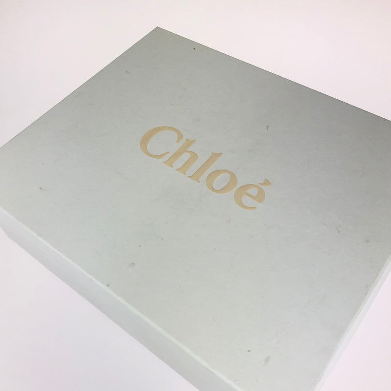 【中古品】【レディース】 Chloe クロエ BETTY RAINBOOTS CHC19W239G800137W ベティ レインブーツ ロングブーツ 183-240821-hi-9-tag サイズ：37W 24cm カラー：ブラック 万代Net店