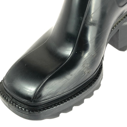 【中古品】【レディース】 Chloe クロエ BETTY RAINBOOTS CHC19W239G800137W ベティ レインブーツ ロングブーツ 183-240821-hi-9-tag サイズ：37W 24cm カラー：ブラック 万代Net店