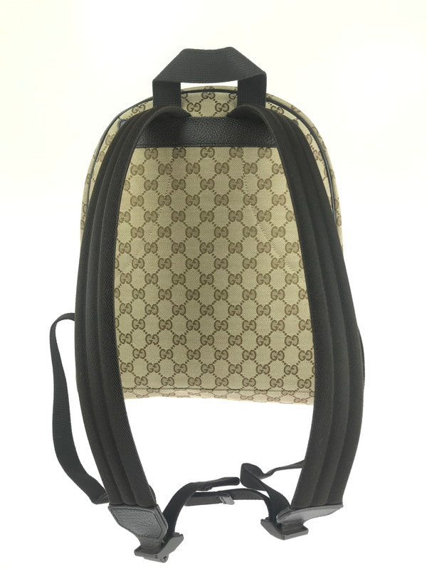 【中古美品】【メンズ/レディース】 GUCCI グッチ GGキャンバス デイパック 449906 バックパック リュック カバン 180-240904-yk-19-tag カラー：BEIGE 万代Net店