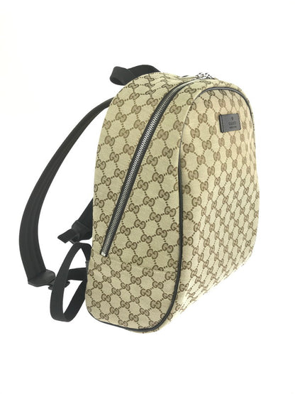 【中古美品】【メンズ/レディース】 GUCCI グッチ GGキャンバス デイパック 449906 バックパック リュック カバン 180-240904-yk-19-tag カラー：BEIGE 万代Net店