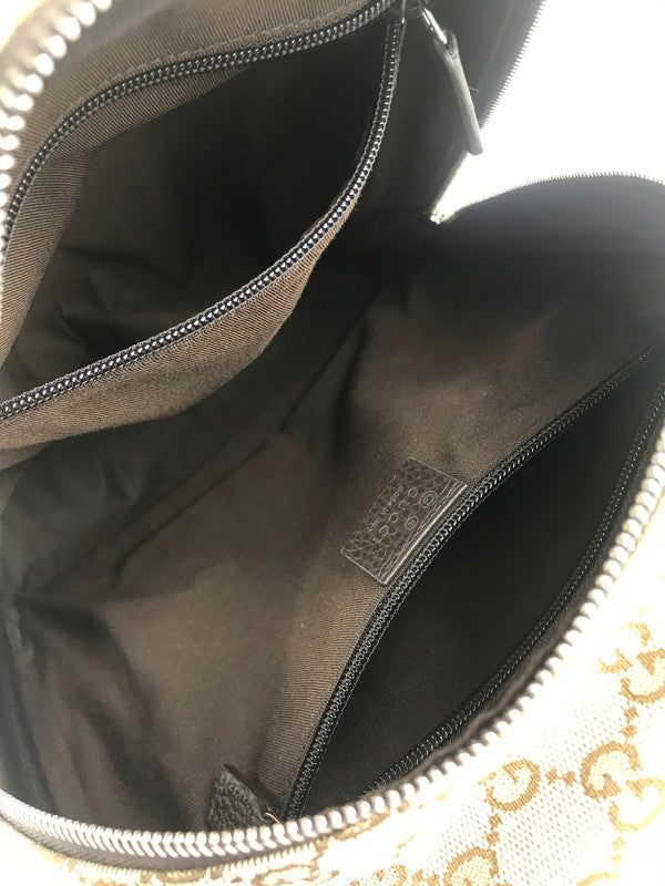 【中古美品】【メンズ/レディース】 GUCCI グッチ GGキャンバス デイパック 449906 バックパック リュック カバン 180-240904-yk-19-tag カラー：BEIGE 万代Net店