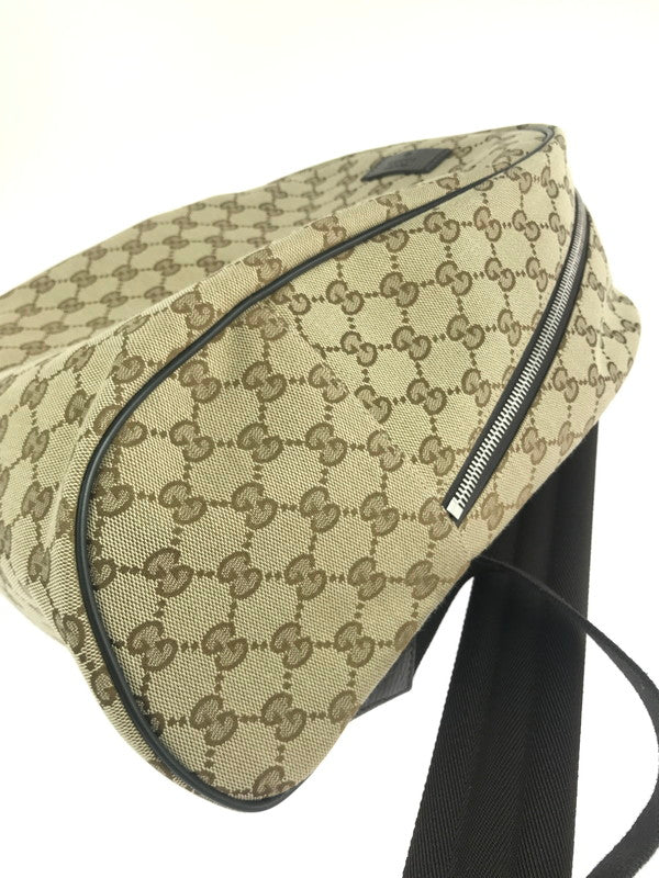 【中古美品】【メンズ/レディース】 GUCCI グッチ GGキャンバス デイパック 449906 バックパック リュック カバン 180-240904-yk-19-tag カラー：BEIGE 万代Net店