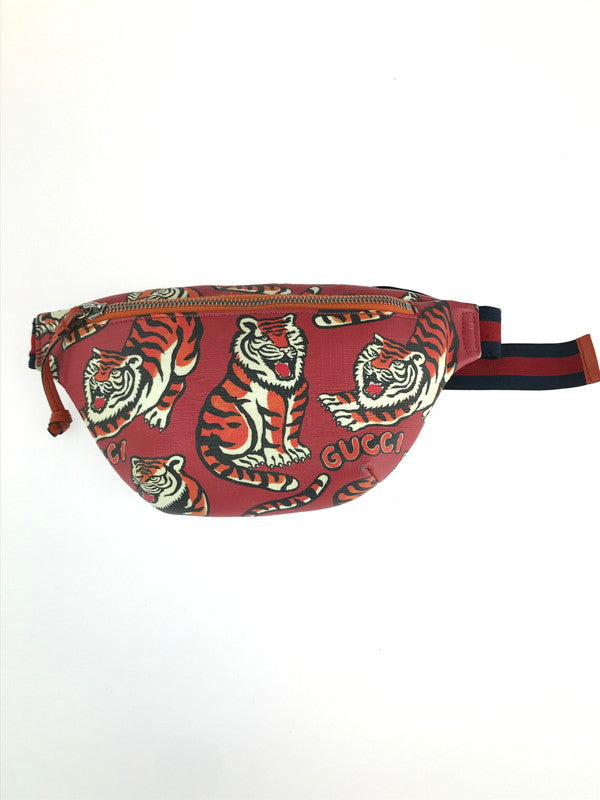 【中古品】【メンズ/レディース】 GUCCI グッチ チルドレンズ ショルダーバッグ 502095 ボディバッグ カバン 180-240904-yk-14-tag カラー：RED/マルチカラー 万代Net店