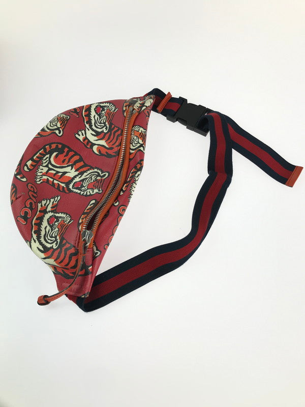 【中古品】【メンズ/レディース】 GUCCI グッチ チルドレンズ ショルダーバッグ 502095 ボディバッグ カバン 180-240904-yk-14-tag カラー：RED/マルチカラー 万代Net店