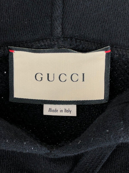 【中古品】【メンズ】 GUCCI グッチ インターロッキングG プルオーバーパーカー 475374  トップス 141-240831-mo-5-tag サイズ：XS カラー：ブラック 万代Net店