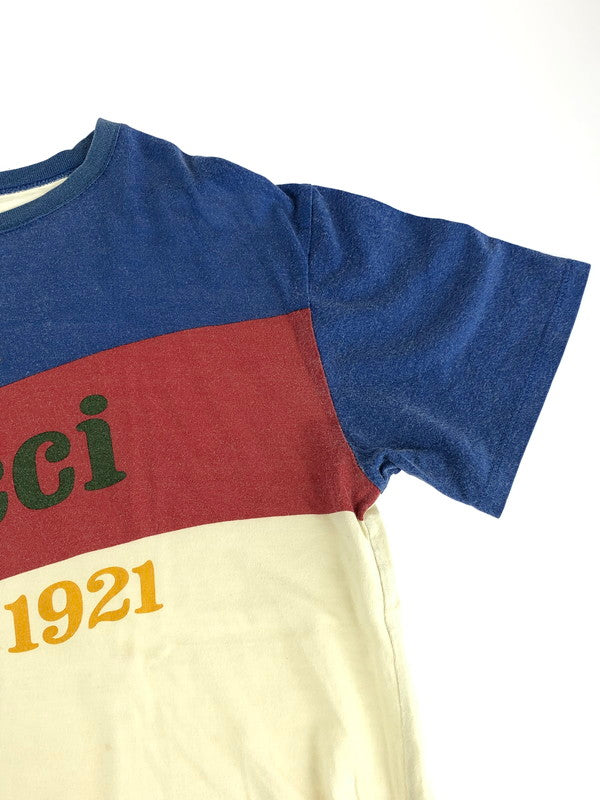 【中古品】【キッズ】 GUCCI グッチ PRINT T-SHIRT 575114 プリントTシャツ 半袖 トップス 183-240901-mo-14-tag サイズ：12 カラー：マルチカラー 万代Net店