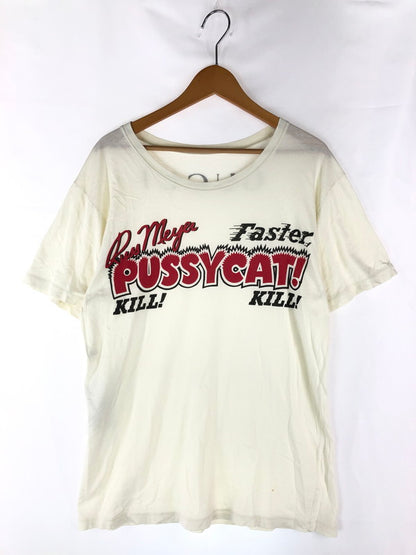 【中古品】【レディース】 GUCCI グッチ FASTAR PUSSY CAT T-SHIRT ファスター プッシーキャット Tシャツ 半袖 トップス 183-240901-mo-15-tag サイズ：S/M カラー：ホワイト 万代Net店