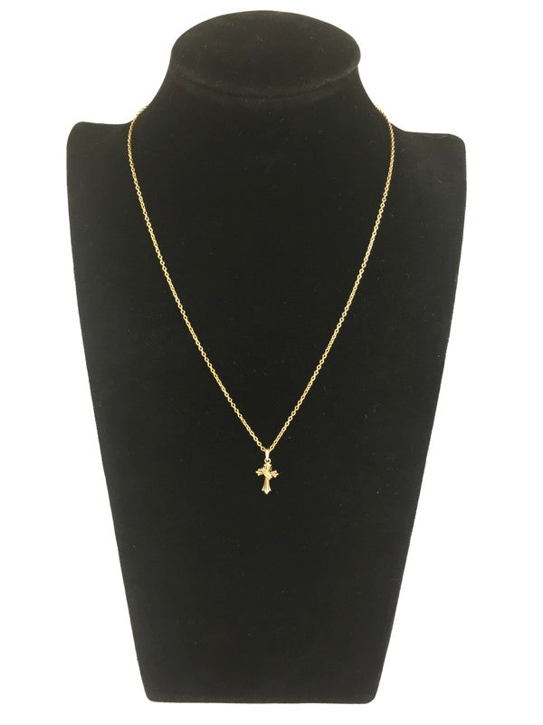 【中古品】【メンズ】 Justin Davis ジャスティンデイビス DARLING CROSS NECKLACE SNJ844 ダーリン クロス ネックレス アクセサリー 192-240904-yk-20-tag カラー：GOLD 万代Net店