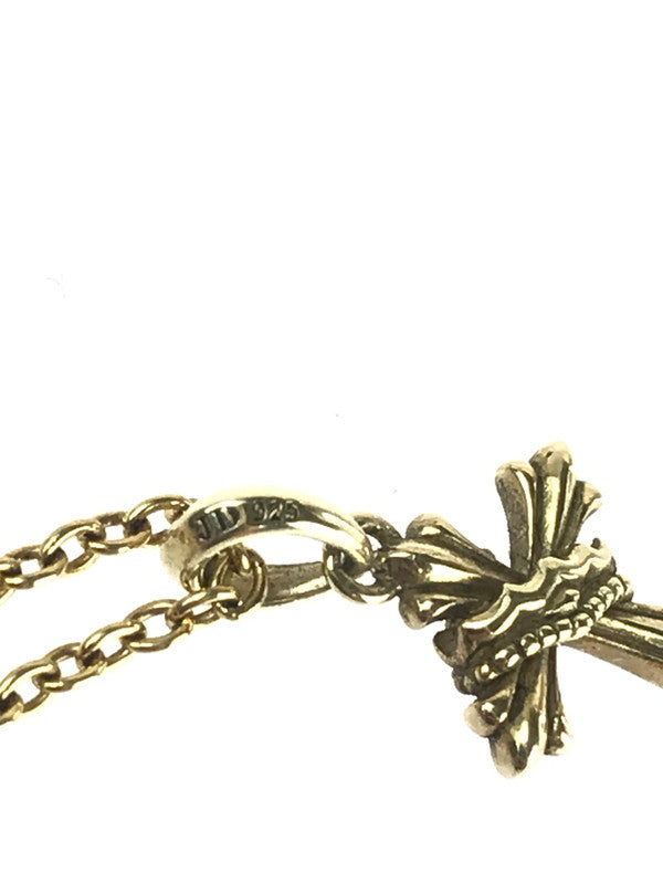 【中古品】【メンズ】 Justin Davis ジャスティンデイビス DARLING CROSS NECKLACE SNJ844 ダーリン クロス ネックレス アクセサリー 192-240904-yk-20-tag カラー：GOLD 万代Net店