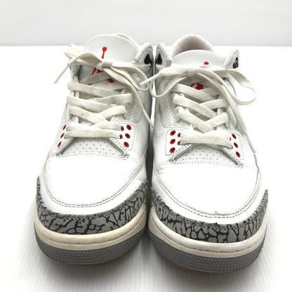 【中古品】【メンズ】 NIKE ナイキ AIR JORDAN 3 RETRO DN3707-100 エア ジョーダン 3 レトロ スニーカー 靴 160-250124-hi-02-tag サイズ：26cm US 8 カラー：SUMMIT WHITE/FIRE RED-BLACK 万代Net店