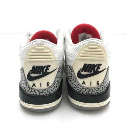 【中古品】【メンズ】 NIKE ナイキ AIR JORDAN 3 RETRO DN3707-100 エア ジョーダン 3 レトロ スニーカー 靴 160-250124-hi-02-tag サイズ：26cm US 8 カラー：SUMMIT WHITE/FIRE RED-BLACK 万代Net店