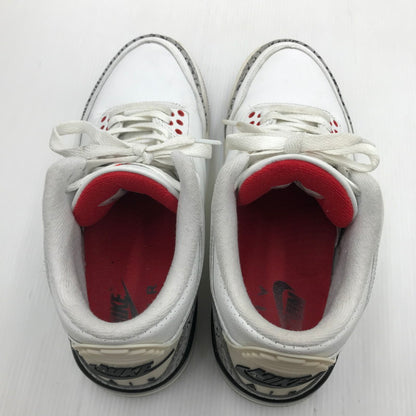 【中古品】【メンズ】 NIKE ナイキ AIR JORDAN 3 RETRO DN3707-100 エア ジョーダン 3 レトロ スニーカー 靴 160-250124-hi-02-tag サイズ：26cm US 8 カラー：SUMMIT WHITE/FIRE RED-BLACK 万代Net店