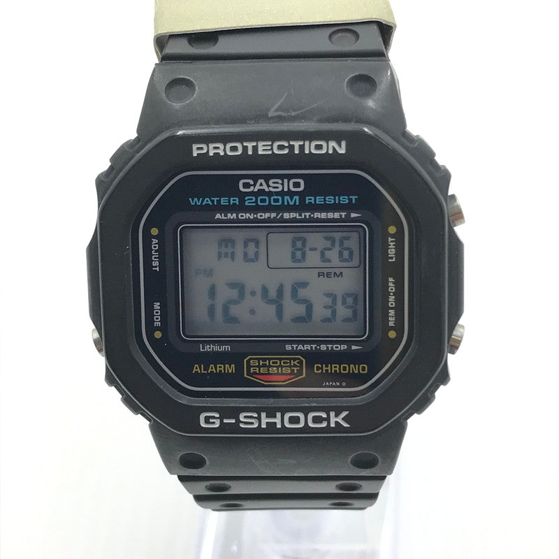 【中古品】【メンズ】 G-SHOCK ジーショック DW-5600 初期型 腕時計 196-240827-na-5-tag カラー：ブラック 万代Net店