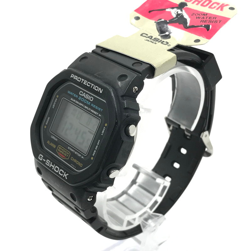 【中古品】【メンズ】 G-SHOCK ジーショック DW-5600 初期型 腕時計 196-240827-na-5-tag カラー：ブラック 万代Net店