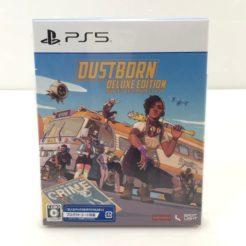 【中古美品】 【未開封】PlayStation5 PS5 プレイステーション5 プレステ5 ソフト DUSTBORN deluxe edition [CERO区分_C/ 15歳以上対象] ゲーム 026-251010-hi-10-tag 万代Net店