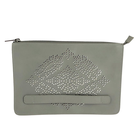 【中古品】【レディース】 Furla フルラ F8952 CLUTCH BAG クラッチバッグ カバン 180-240828-na-6-tag カラー：グレー 万代Net店