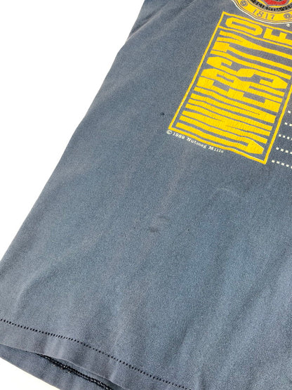 【現状渡し品】【メンズ】 NUTMEG ナツメグ 80's MICHIGAN PRINTED S/S TEE 80年代 ミシガン プリント Tシャツ 半袖Tシャツ USA製 146-250809-na-07-tag サイズ：M カラー：ブルー 万代Net店