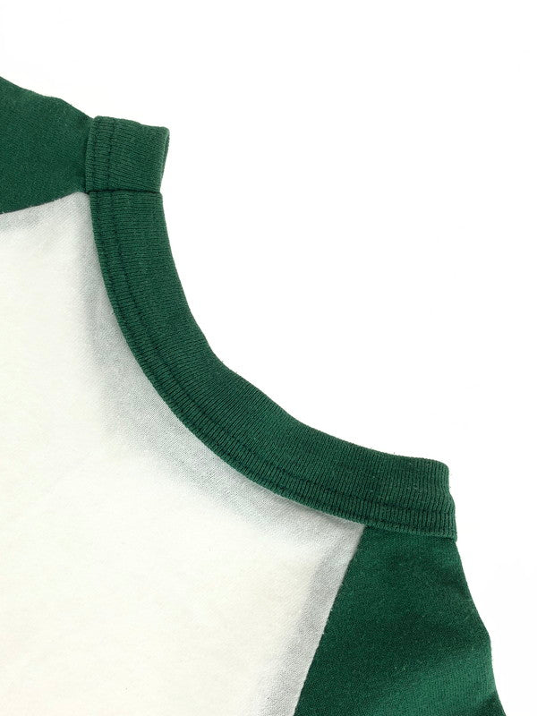 【中古品】【メンズ】 AUGUSTA SPORTSWEAR オーガスタ スポーツウェア BEASTIE BOYS WORLD TOUR ビースティ・ボーイズ ワールドツアー USA製 ラグラン Tシャツ トップス 146-240904-yk-8-tag サイズ：S カラー：WHITE/GREEN 万代Net店