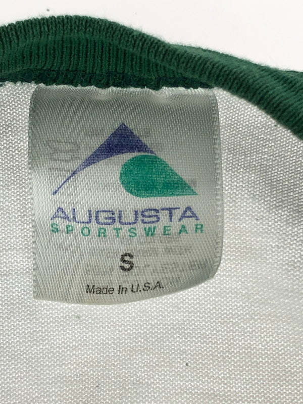 【中古品】【メンズ】 AUGUSTA SPORTSWEAR オーガスタ スポーツウェア BEASTIE BOYS WORLD TOUR ビースティ・ボーイズ ワールドツアー USA製 ラグラン Tシャツ トップス 146-240904-yk-8-tag サイズ：S カラー：WHITE/GREEN 万代Net店