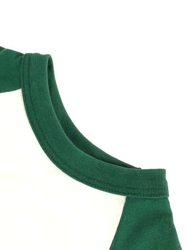 【中古品】【メンズ】 AUGUSTA SPORTSWEAR オーガスタ スポーツウェア BEASTIE BOYS WORLD TOUR ビースティ・ボーイズ ワールドツアー USA製 ラグラン Tシャツ トップス 146-240904-yk-8-tag サイズ：S カラー：WHITE/GREEN 万代Net店