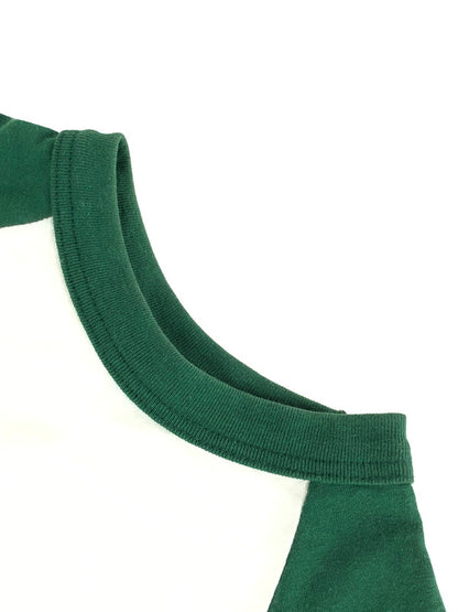 【中古品】【メンズ】 AUGUSTA SPORTSWEAR オーガスタ スポーツウェア BEASTIE BOYS WORLD TOUR ビースティ・ボーイズ ワールドツアー USA製 ラグラン Tシャツ トップス 146-240904-yk-8-tag サイズ：S カラー：WHITE/GREEN 万代Net店