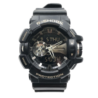 【中古品】【メンズ】 G-SHOCK ジーショック GA-400 SERIES ANALOG-DIGITAL GA-400GB-1AJF アナログデジタル クォーツ 腕時計 196-240906-hi-5-tag カラー：ブラック 万代Net店