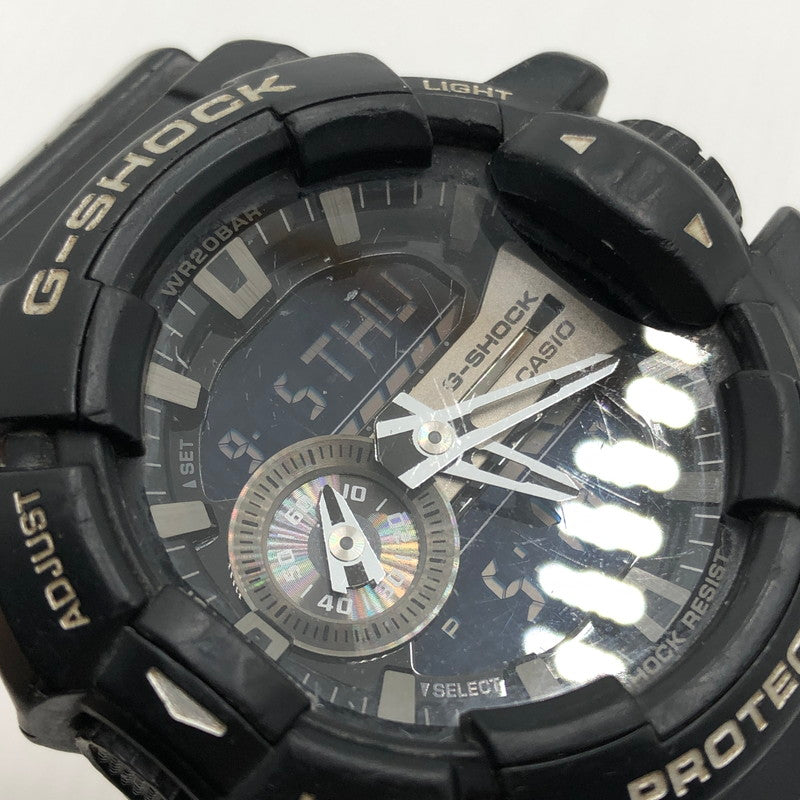 【中古品】【メンズ】 G-SHOCK ジーショック GA-400 SERIES ANALOG-DIGITAL GA-400GB-1AJF アナログデジタル クォーツ 腕時計 196-240906-hi-5-tag カラー：ブラック 万代Net店