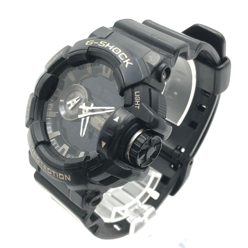 【中古品】【メンズ】 G-SHOCK ジーショック GA-400 SERIES ANALOG-DIGITAL GA-400GB-1AJF アナログデジタル クォーツ 腕時計 196-240906-hi-5-tag カラー：ブラック 万代Net店