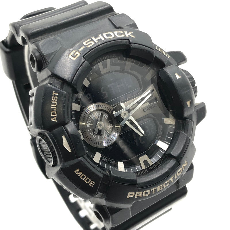 【中古品】【メンズ】 G-SHOCK ジーショック GA-400 SERIES ANALOG-DIGITAL GA-400GB-1AJF アナログデジタル クォーツ 腕時計 196-240906-hi-5-tag カラー：ブラック 万代Net店