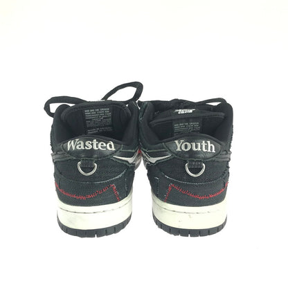 【中古品】【メンズ】 NIKE SB ナイキエスビー × WASTED YOUTH ウェイステッド ユース コラボ DD8386-001 DUNK LOW PRO QS 4 ダンク ロー プロ クイックストライク 4 スニーカー 靴 160-240916-hi-05-tag サイズ：27.5cm US 9.5 カラー：BLACK/BLACK-UNI RED-WHITE 万代Net店