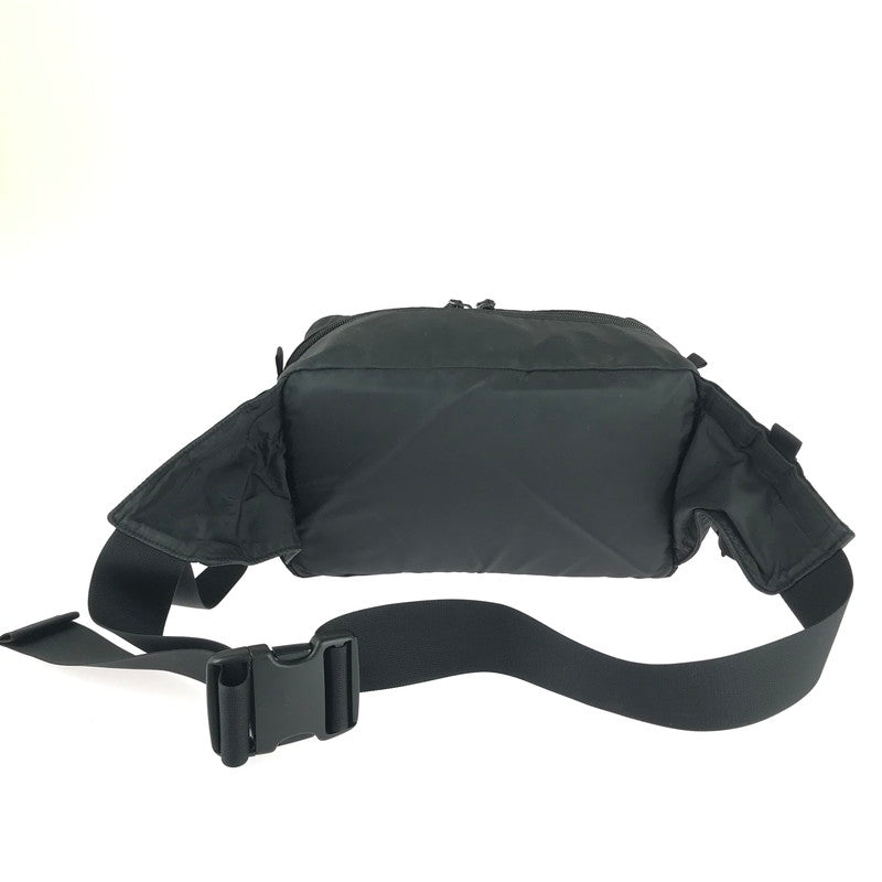 【現状渡し品】【メンズ/レディース】 HEAD PORTER ヘッドポーター BLACKBEAUTY ブラックビューティー HP-1213 WAIST BAG ウエストバッグ 鞄 188-240909-ki-9-tag カラー：ブラック 万代Net店