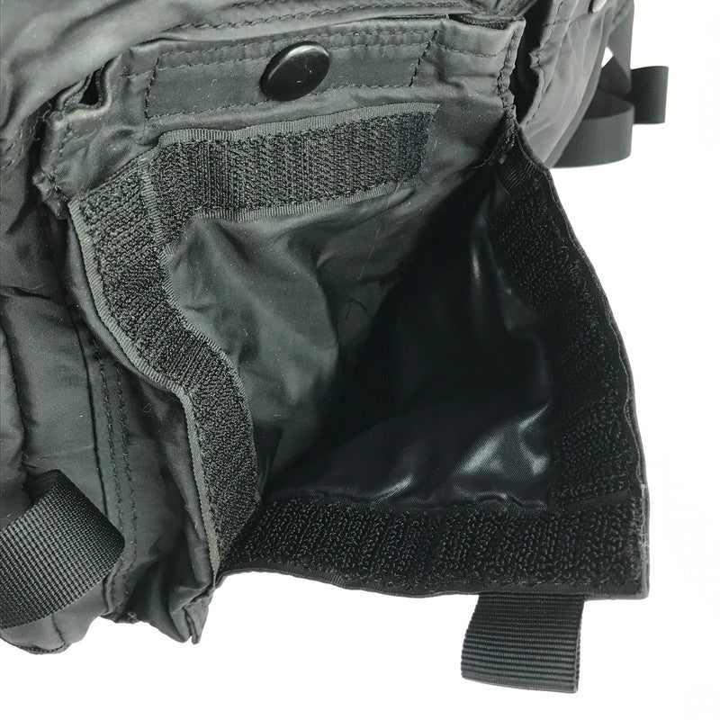 【現状渡し品】【メンズ/レディース】 HEAD PORTER ヘッドポーター BLACKBEAUTY ブラックビューティー HP-1213 WAIST BAG ウエストバッグ 鞄 188-240909-ki-9-tag カラー：ブラック 万代Net店