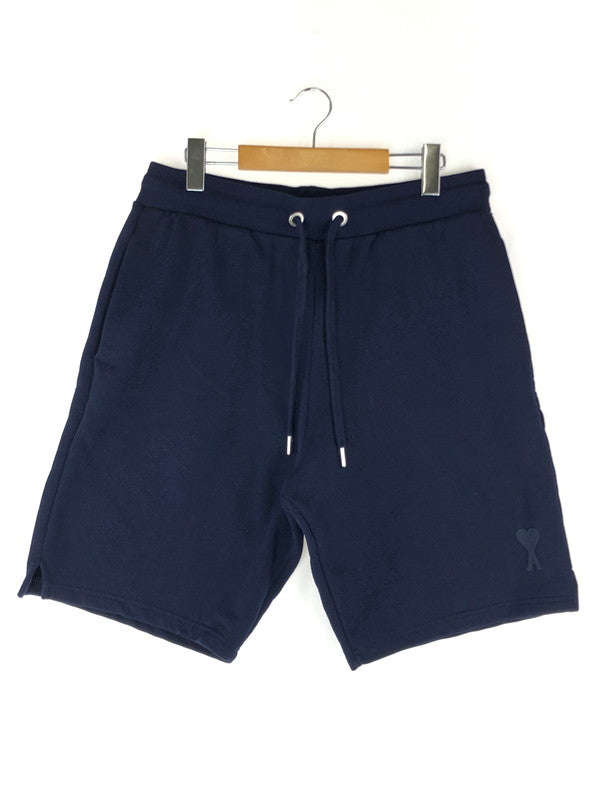 【中古品】【メンズ】  AMI PARIS アミ パリス SHORT PANTS USO604.747 ショートパンツ ボトムス 141-240903-mo-16-tag サイズ：M カラー：ネイビー 万代Net店