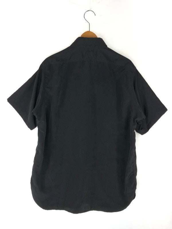 【中古品】【メンズ】 Needles ニードルス S S WORK SHIRT POLY CLOTH KP180 ショートスリーブ ワークシャツ ポリ クロス 半袖 トップス 140-240903-mo-1-tag サイズ：M カラー：ブラック 万代Net店