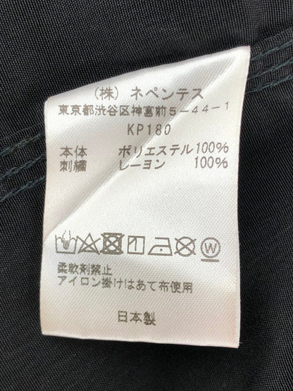 【中古品】【メンズ】 Needles ニードルス S S WORK SHIRT POLY CLOTH KP180 ショートスリーブ ワークシャツ ポリ クロス 半袖 トップス 140-240903-mo-1-tag サイズ：M カラー：ブラック 万代Net店