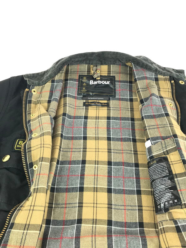 【中古品】【メンズ】 Barbour バーブァー INTERNATIONAL OILED JACKET 1802334 インターナショナル オイルドジャケット アウター 144-240917-yk-13-tag サイズ：36 カラー：BLACK 万代Net店