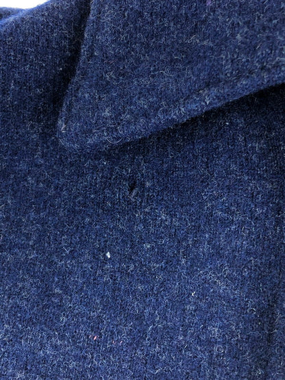 【中古品】【メンズ】 THE SPINNAKER SHIRT 40's HALF-ZIP WOOL PULLOVER SHIRT ハーフジップ ウールプルオーバーシャツ 長袖シャツ 146-240913-hi-09-tag カラー：ネイビー 万代Net店
