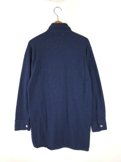 【中古品】【メンズ】 THE SPINNAKER SHIRT 40's HALF-ZIP WOOL PULLOVER SHIRT ハーフジップ ウールプルオーバーシャツ 長袖シャツ 146-240913-hi-09-tag カラー：ネイビー 万代Net店