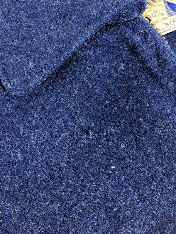 【中古品】【メンズ】 THE SPINNAKER SHIRT 40's HALF-ZIP WOOL PULLOVER SHIRT ハーフジップ ウールプルオーバーシャツ 長袖シャツ 146-240913-hi-09-tag カラー：ネイビー 万代Net店