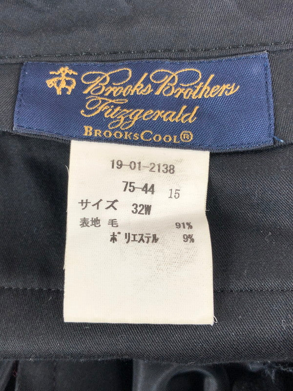 【中古品】【メンズ】  BROOKS BROTHERS ブルックス ブラザーズ 19-02-8700 3B SUIT SET-UP スーツ セットアップ 147-240918-SS-1-tag サイズ：38REG/32W カラー：ネイビー 万代Net店