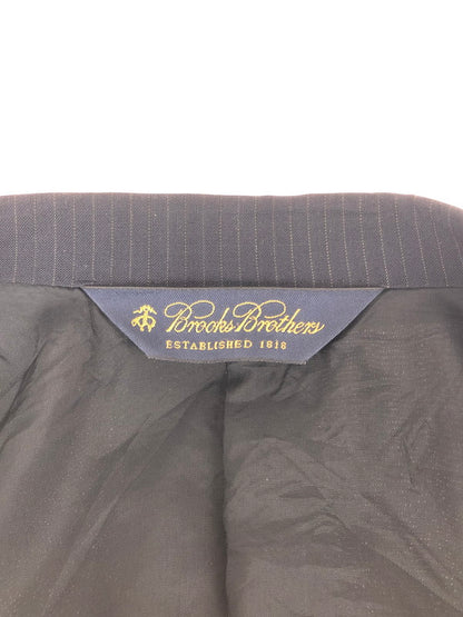 【中古品】【メンズ】  BROOKS BROTHERS ブルックス ブラザーズ 19-02-8700 3B SUIT SET-UP スーツ セットアップ 147-240918-SS-1-tag サイズ：38REG/32W カラー：ネイビー 万代Net店